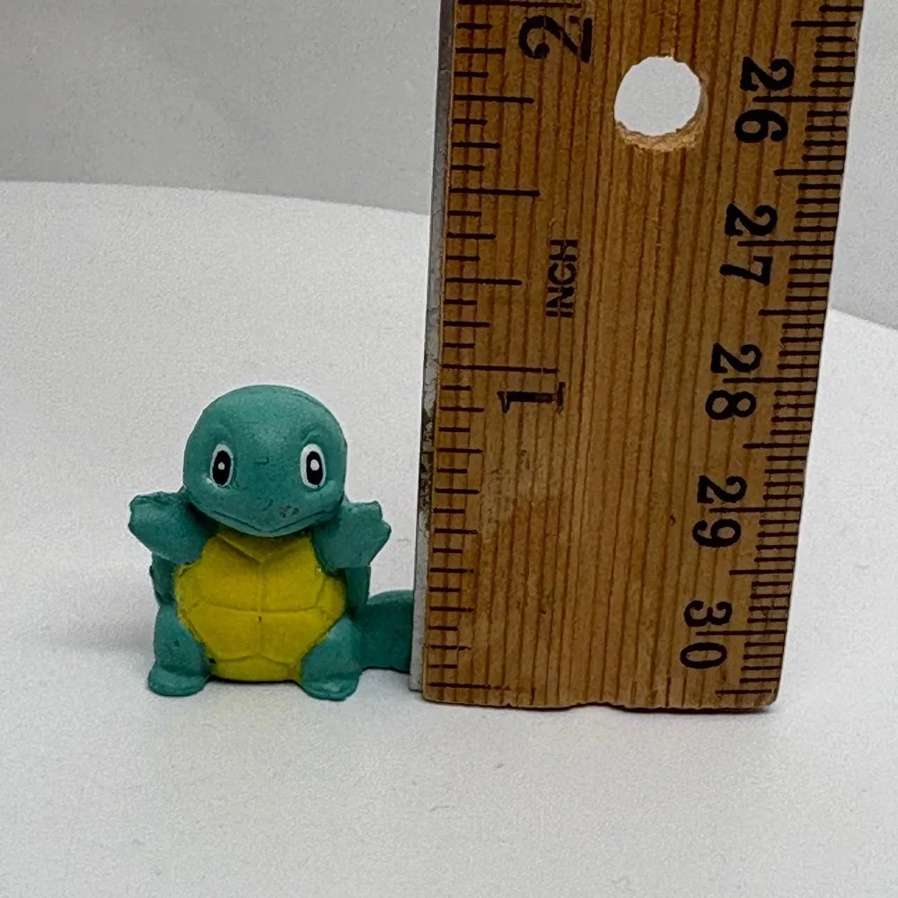 Squirtle Pokemon Tomy Figure Vintage‎ Toy Collectible Mini 1 inch Resin Cutr